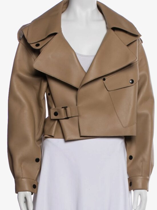 Jane & Tash Jackets & Blazers - Jane & Tash Leather Jacket Trench Coat